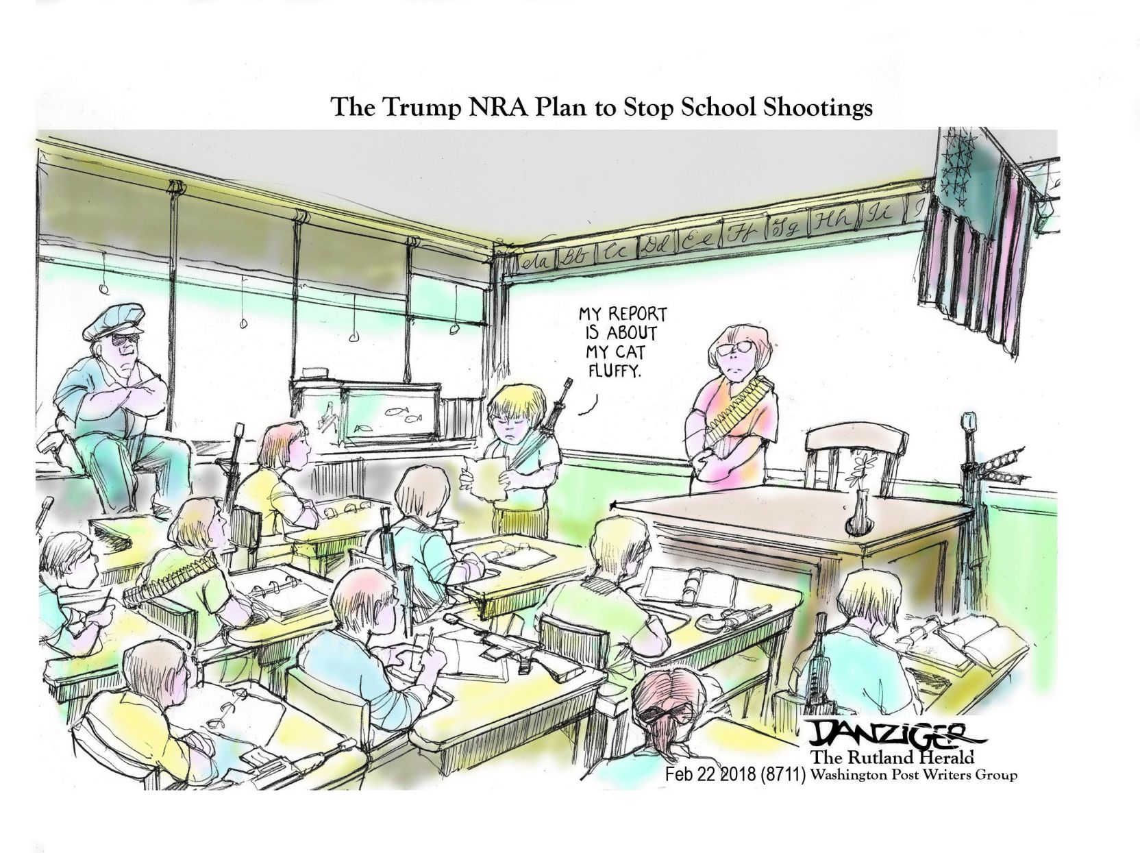 Jeff Danziger cartoon